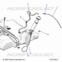 SISTEMA DI ALIMENTAZIONE CARBURANTE, LINES, STD.