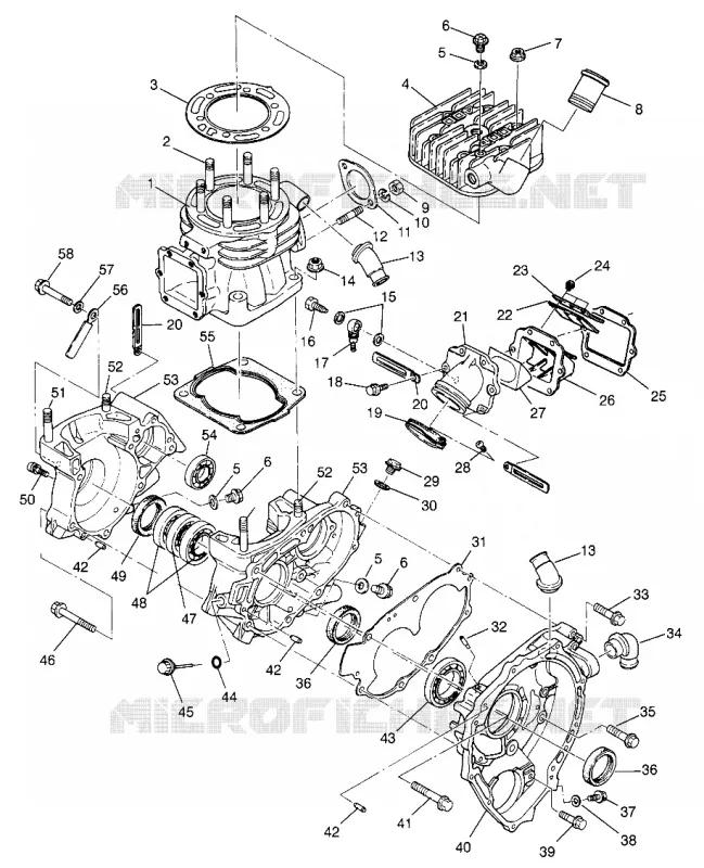 CARTER AND CILINDRO (400) XPRESS 400 W969540 (4935923592D011)