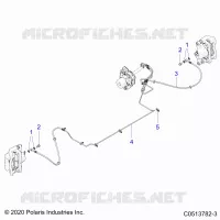 FRENO ANTERIORE BRAKE LINE