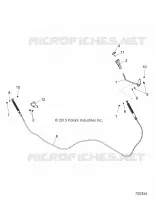 TRASMISSIONE, SHIFT LEVER AND CABLE