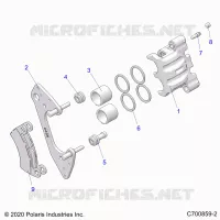 FRENO ANTERIORE CALIPER