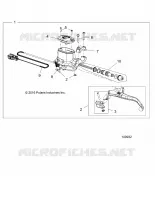 BRAKES, FRONT BRAKE LEVER AND CILINDRO PRINCIPALE