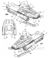 DECALS 700 XC 0981766 AND EUROPEAN 700 XC E981766 (4944154415A011)