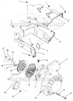 VENTILATORE Housing   AUTOAVVOLGENTE SUPER SPORT 0960743 (4932183218C011)