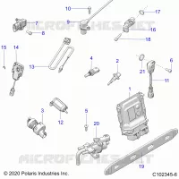 ELETTRICO, SWITCHES, SENSORS, ECU AND CONTROL MODULES