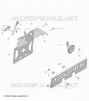 ELETTRICO, HORN, AND LICENSE PLATE LIGHT