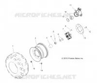 RUOTAS, REAR TIRE AND BRAKE DISC