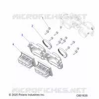 ENGINE, REED VALVE AND CORPO FARFALLATO ADAPTOR
