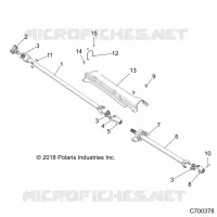 DRIVE TRAIN, FRONT PROP ALBERO