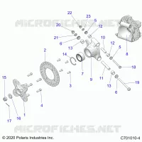 SUSPENSION, PORTAPACCHI POSTERIORE
