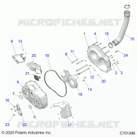 TRASMISSIONE, CLUTCH COVER AND DUCTING