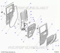 PORTE ASSEMBLY, REAR