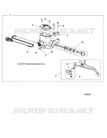 FRENO ANTERIORE BRAKE LEVER AND MASTER CYLINDER