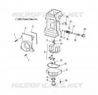 MOTORE, CARBURATORE, LOWER