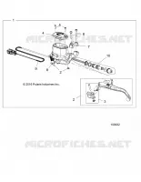 FRENO ANTERIORE BRAKE LEVER AND MASTER CYLINDER