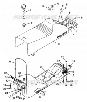 SEDILE   SERBATOIO DI GAS 500 EFI 0973774 (4938423842A006)