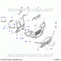 PARAURTI ANTERIORE AND MOUNTING
