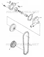 POMPA DELL'ACQUA 500 0972764, EUROPEAN 500 E972764, 500 SKS 0972564, EUROPEAN 500 (4938393839D002)