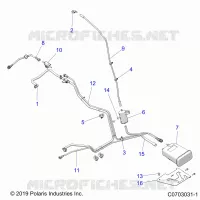 BODY, CARBURANTE LINES, EVAP