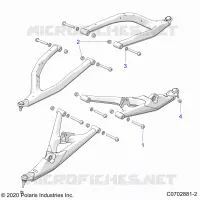 SOSPENSIONI ANTERIORI CONTROL ARMS MOUNTING