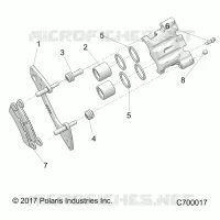 FRENO ANTERIORE CALIPER