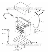 BATTERIA BOX SL 650 / B934058 (4924732473015A)