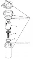 SCARICO SL 700 B964066 and  Intl. SL 700 I964066 (4935633563C010)