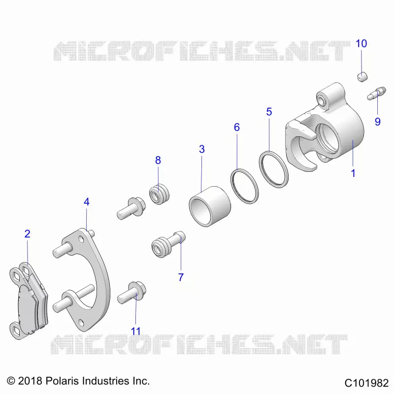 BRAKES, PINZA POSTERIORE
