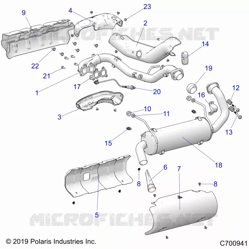 ENGINE, IMPIANTO DI SCARICO