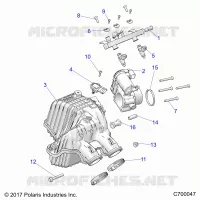ENGINE, PRESA D'ARIA MANIFOLD, THROTTLE BODY, FUEL RAIL