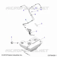 SISTEMA DI ALIMENTAZIONE CARBURANTE, FUEL TANK