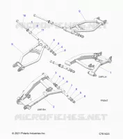 SOSPENSIONE POSTERIORE CONTROL ARMS