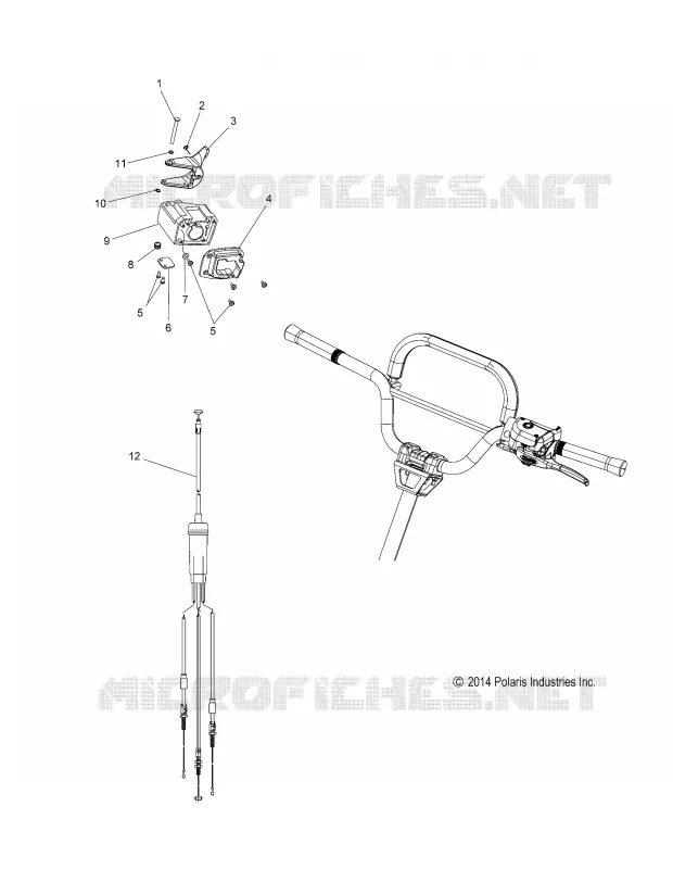 MOTORE, ACCELERATORE CONTROL ASM.
