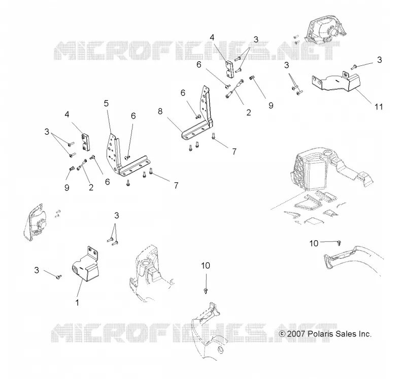 PORTELLONE BRACKETS