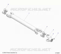 TRASMISSIONE, REAR PROP SHAFT