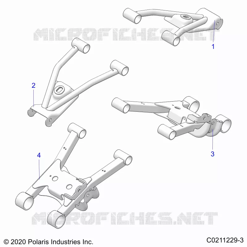 SOSPENSIONE POSTERIORE CONTROL ARMS