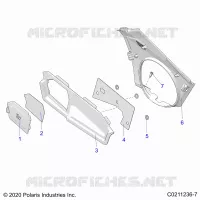 BODY, CLOSE OFF PANEL and ACCESS PANEL