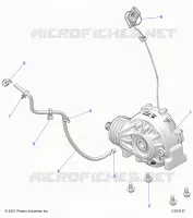 TRASMISSIONE, FRONT GEARCASE MOUNTING