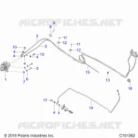 BRAKES, LINEE FRENO POSTERIORE