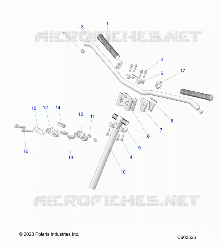 STERZO SUPERIORE & MANUBRIO ASM.