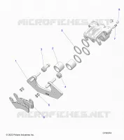 FRENO ANTERIORE CALIPER