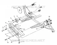 copertura della catena ASSEMBLY 4X4 350L S938139 (4924342434029A)