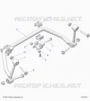 SUSPENSION, FRONT BARRA DI STABILIZZAZIONE- Z24NMC99AM/BM (C703103)