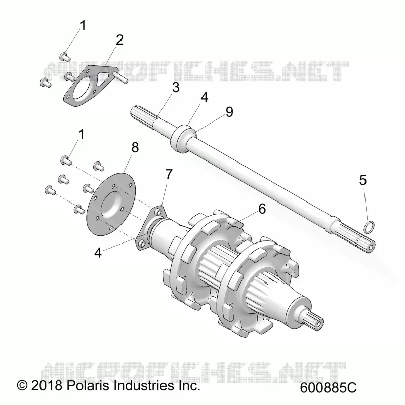 DRIVE TRAIN, JACKSHAFT AND ALBERO DI TRASMISSIONE