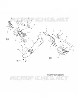 CHASSIS, PROTEZIONE FRIZIONE AND FOOTRESTS
