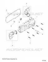 DRIVE TRAIN, COPERCHIO FRIZIONE AND DUCTING