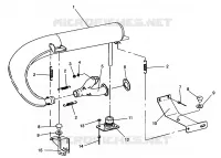 IMPIANTO DI SCARICO WIDETRAK GT 0962061 and EUROPEAN WIDETRAK GT E962061 (4931623162C004)