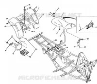POSTERIORE CABINA DI MONTAGGIO 250 6x6 / W928727 (4922842284002A)