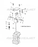 MOTORE, CARBURATORE, UPPER