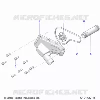 MOTORE, WATERPUMP IMPELLER AND COVER
